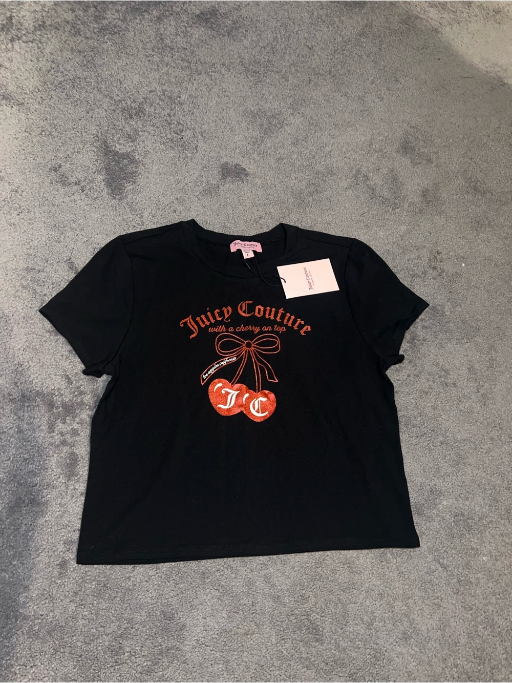Juicy Couture Cherry baby tee